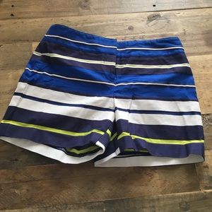 LOFT striped shorts